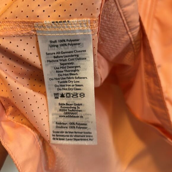 Eddie Bauer Women's Sun Chaser Jacket NWOT Large Light Apricot - Picture 6 of 8